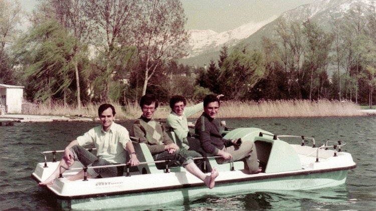 Archive photo of Robert Prevost's early years in Italy