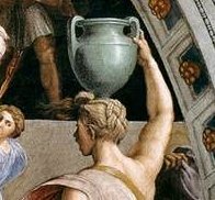 Incendie dans le Borgo - Femme