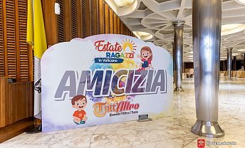 A new mini-club for children aged 3 to 5 has opened at the Vatican's Lagazzi Estate