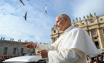 When meeting with believers, the Pope said, The Church is a mystery that can be understood.