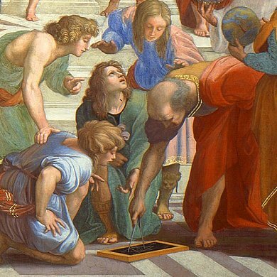 Афинская школа - Евклид
