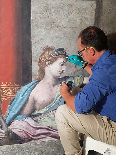 Die Restaurierung der Konstantinhall