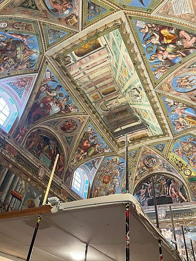 Die Restaurierung der Konstantinhall