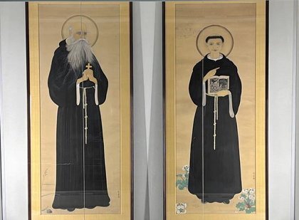 長崎のキリスト教殉教者を描いた2点の絵画が、94年ぶりに日本に戻っ