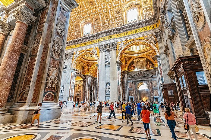 Vatikan: St. Peter's Basilica, Square, Grottoes Guided Tour