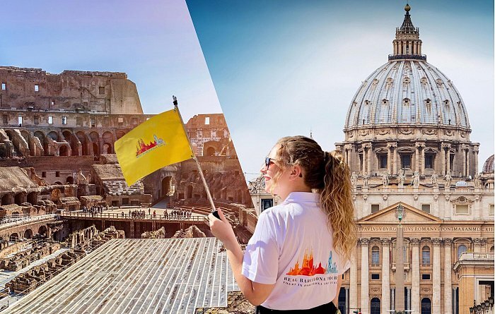 Rome: Colosseum and Vatican Museum Guided Tour in One Day