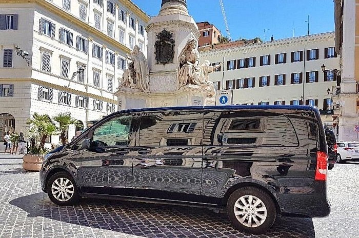 Rom: Stadtrundfahrt mit Van und Abholung vom Hotel