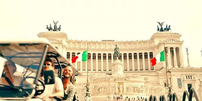 Visita di Roma in Golf Cart