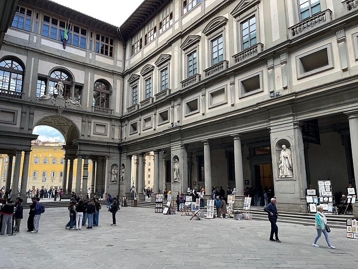 Florença: visita guiada em pequeno grupo à Galeria Uffizi