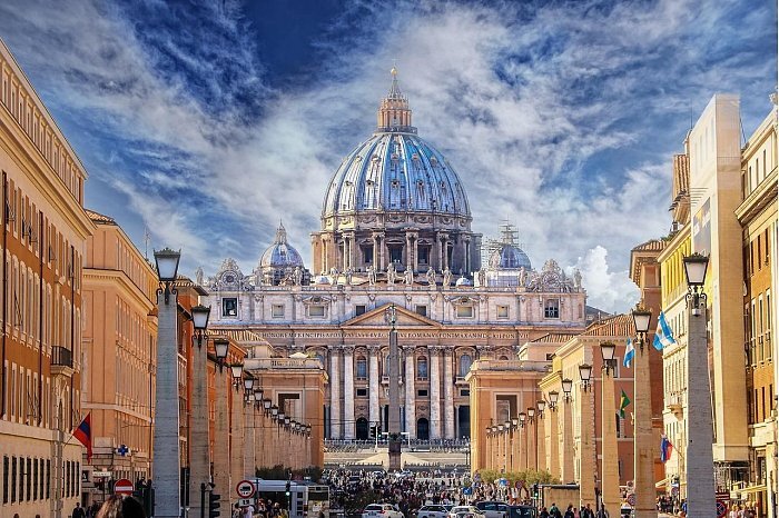 ローマサン・ピエトロ大聖堂、ドーム登山、バチカン美術館
