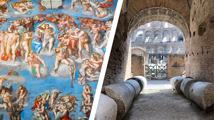 Roma en un día: tour combinado al Coliseo y al Vaticano