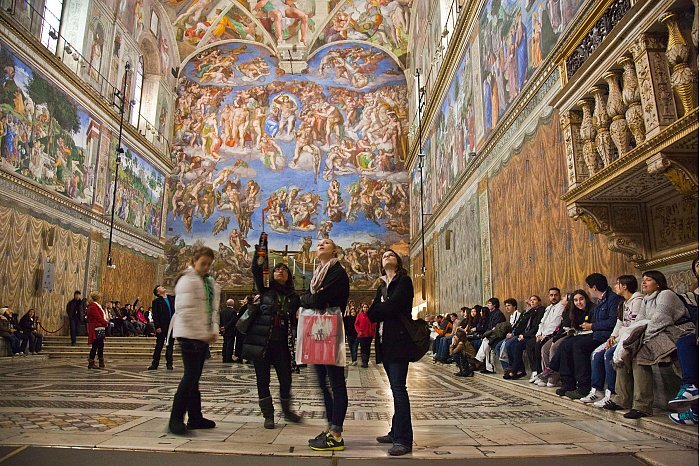 Rom: Express-Führung durch die Vatikanischen Museen und die Sixtinische Kapelle