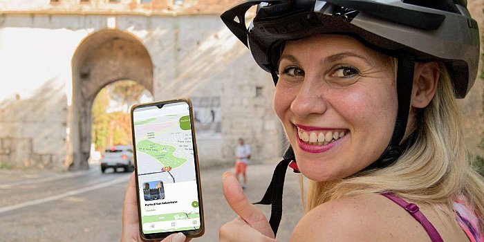 罗马城市亮点和阿皮亚路语音指南（含电动自行车