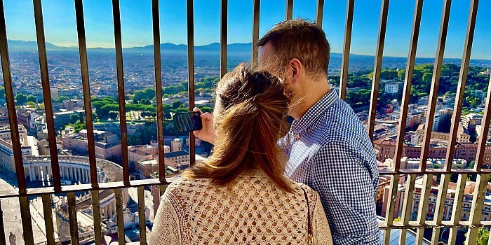 罗马圣彼得穹顶、大教堂和陵墓私人之旅