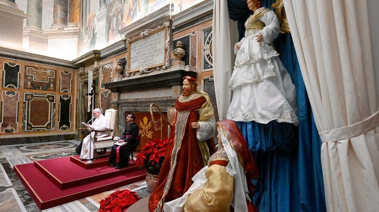 Pope: At Christmas, music should be the refuge of the soul