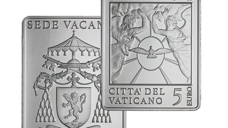 Novas moedas emitidas na Província da Cidade do Vaticano em 2025