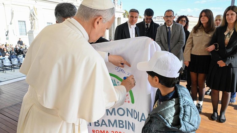 Папа Лев XIV объявил, что в 2026 году будет введен второй Всемирный день детей
