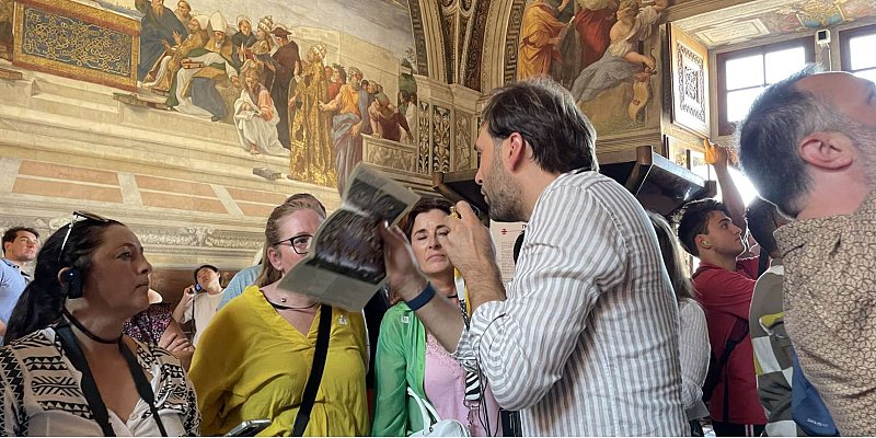 Rome : Musées du Vatican, chapelle Sixtine et basilique Saint-Pierre