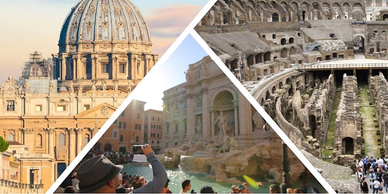 Rome : Journée complète au Colisée, aux Musées du Vatican et au centre ville