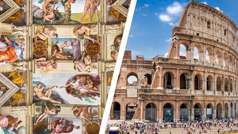 Vatican Museum Tour and Colosseum Experience